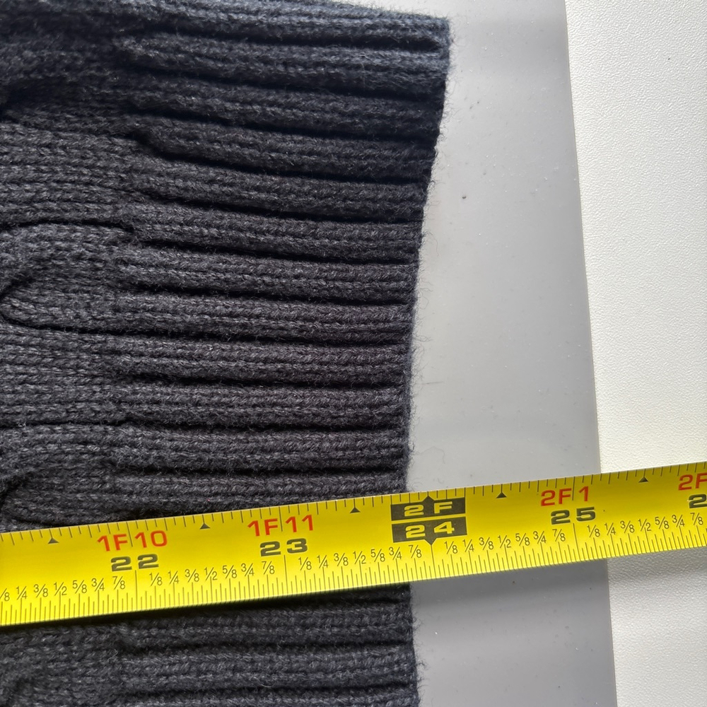 Ralph Lauren Black Cable Knit Sweater - SIze M - Picture 5 of 5